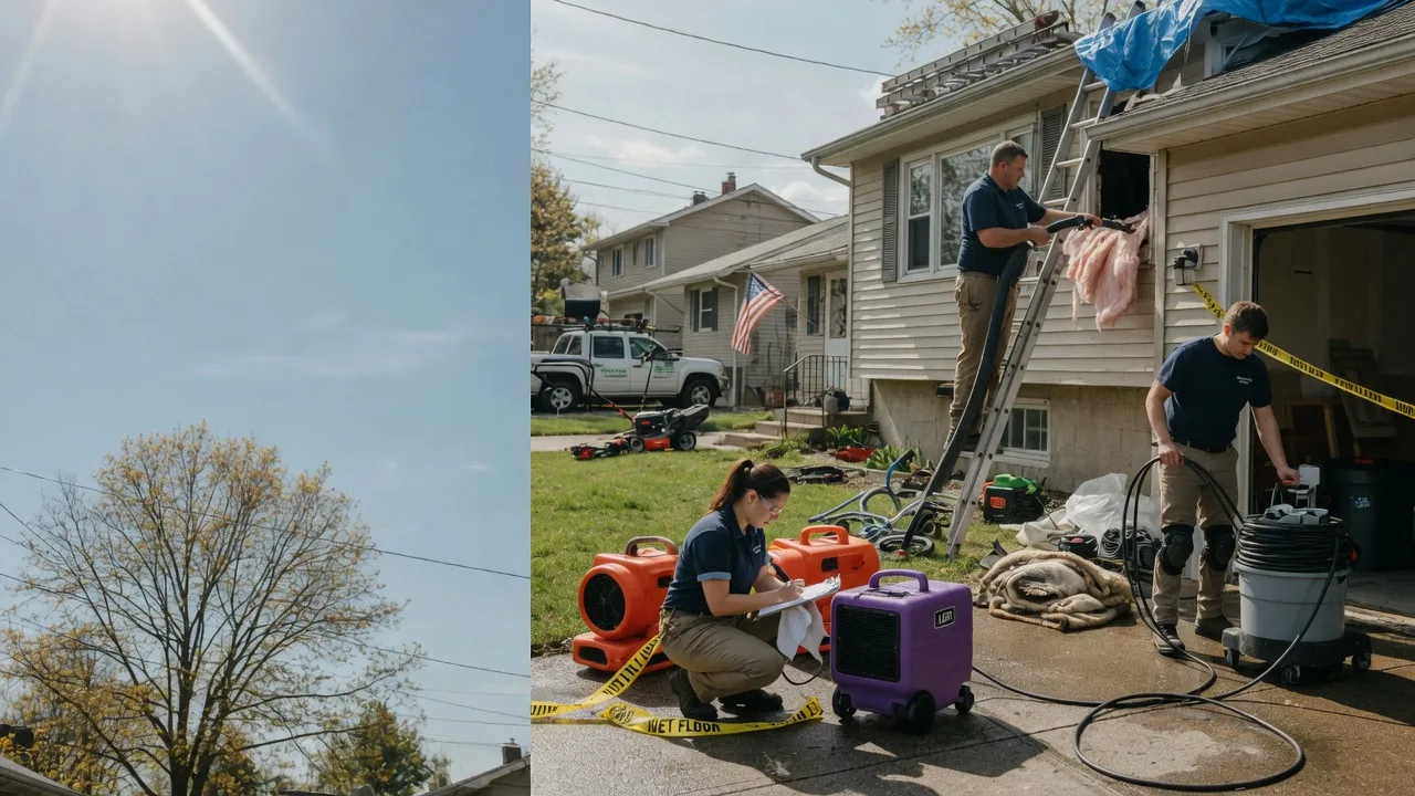 Emergency Water Removal in Danvers, IL near me